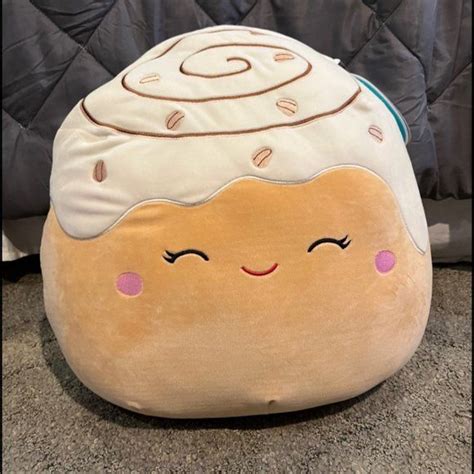 chanel the cinnamon roll|large cinnamon roll squishmallow.